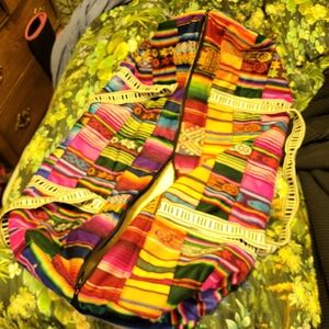 Colorful Patchwork Garment Bag